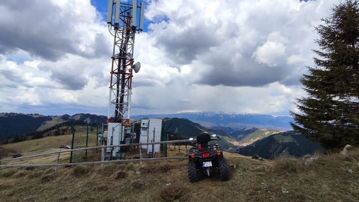 Acces cu ATV